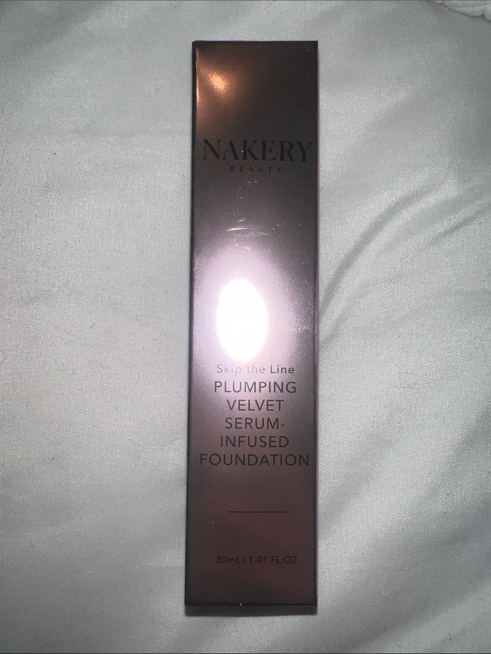 Nakery plumping velvet serum infused foundation